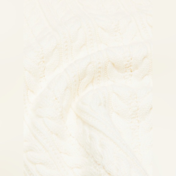 Aritzia The Group Shores Merino Wool Sweater in Vintage White - Picture 7 of 13